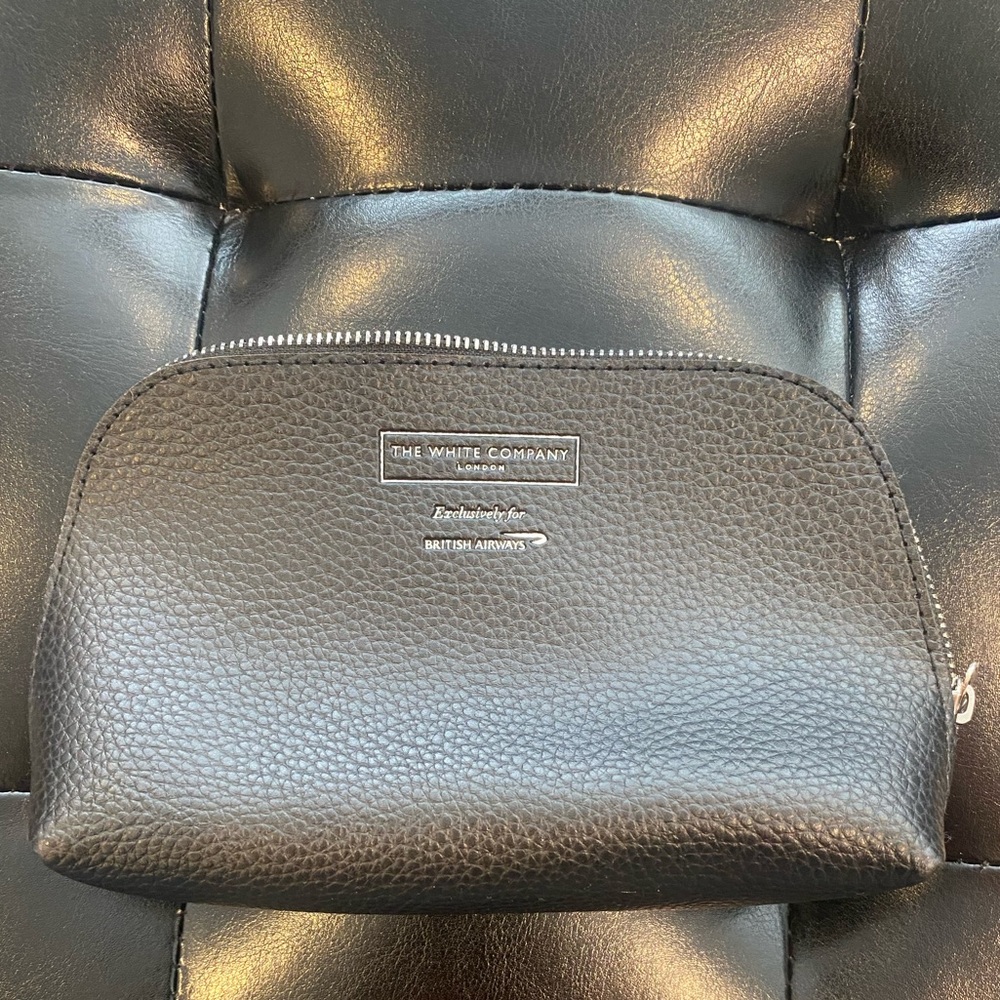 The White Company for British Airways Toiletry Bag
